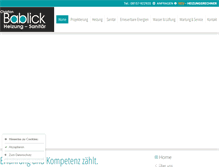 Tablet Screenshot of christian-bablick.de